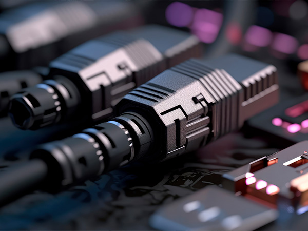 Cavi per connessione con rinforzo in plastica